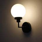 Belling Contemporary Glass-Shade Wall Light