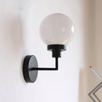 Belling Contemporary Glass-Shade Wall Light