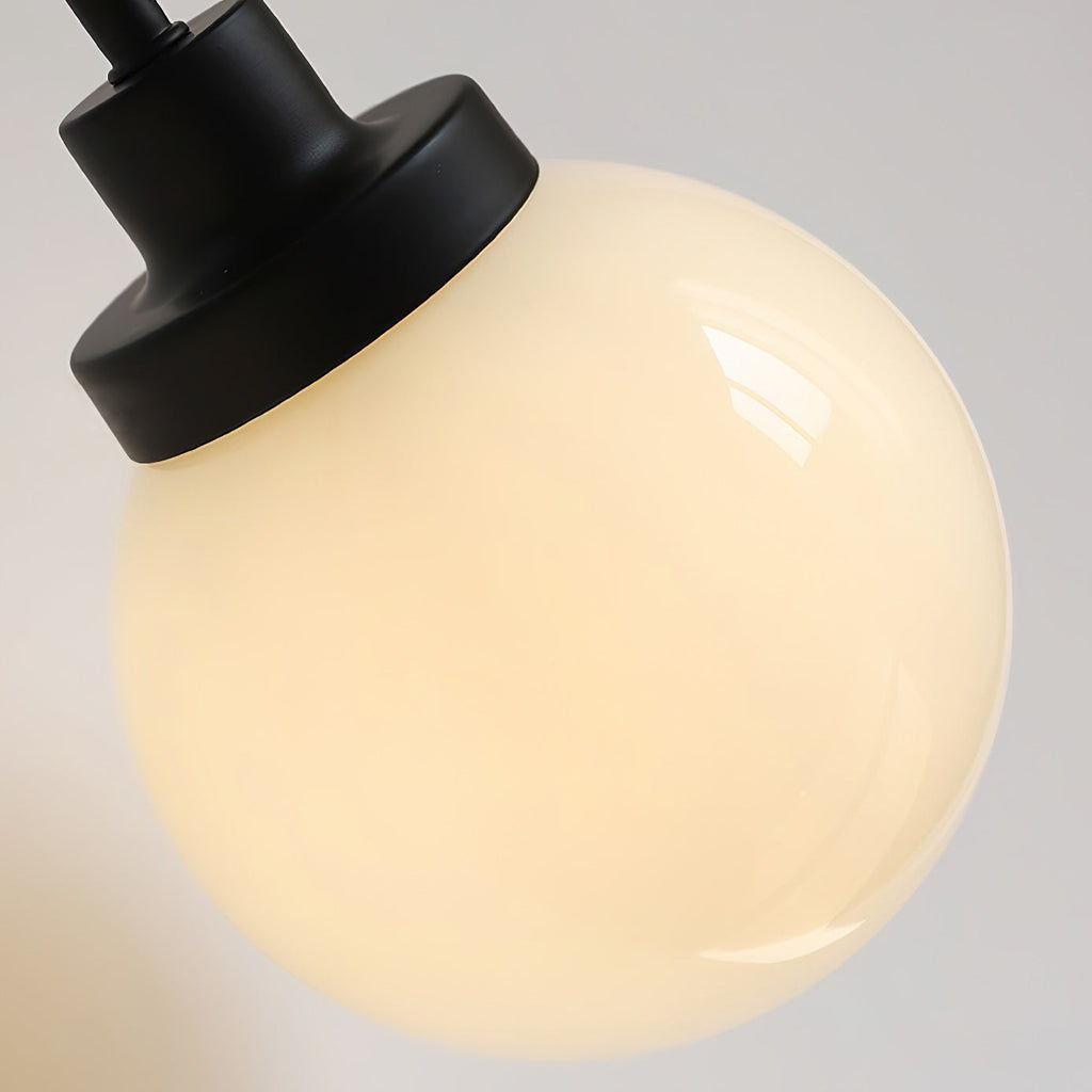 Belling Contemporary Glass-Shade Wall Light