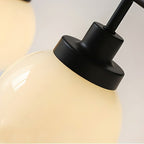 Belling Contemporary Glass-Shade Wall Light