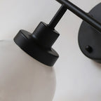 Belling Contemporary Glass-Shade Wall Light