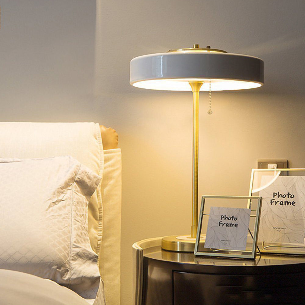 Revolve Iron & Acrylic Sculptural Table Lamp