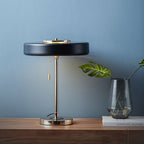 Revolve Iron & Acrylic Sculptural Table Lamp