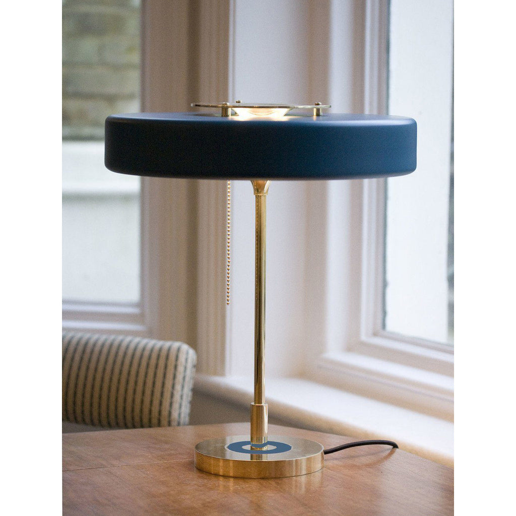 Revolve Iron & Acrylic Sculptural Table Lamp