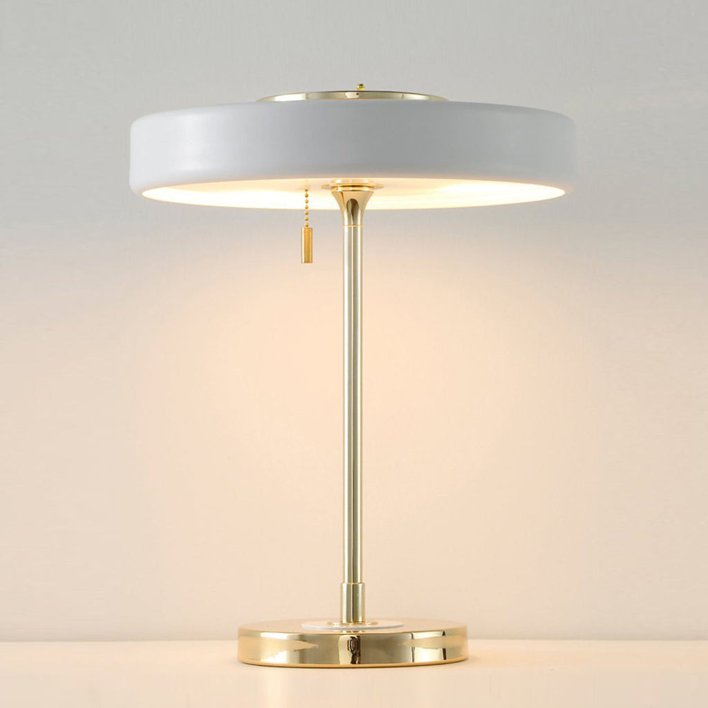 Revolve Iron & Acrylic Sculptural Table Lamp