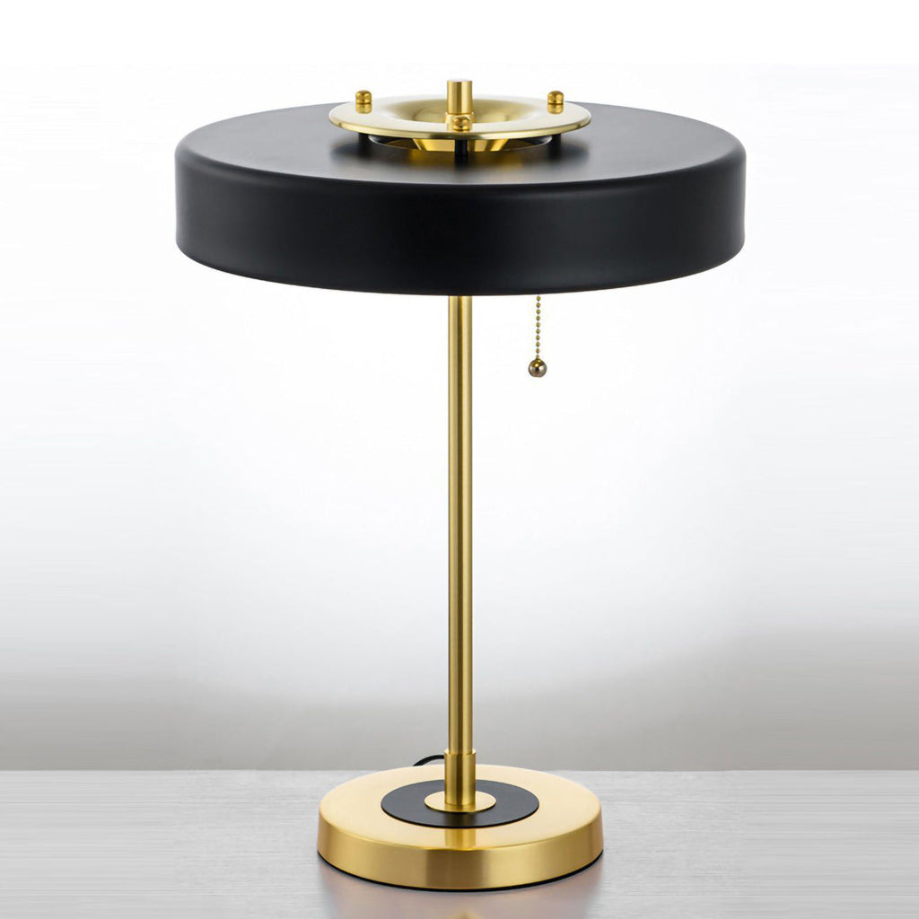 Revolve Iron & Acrylic Sculptural Table Lamp