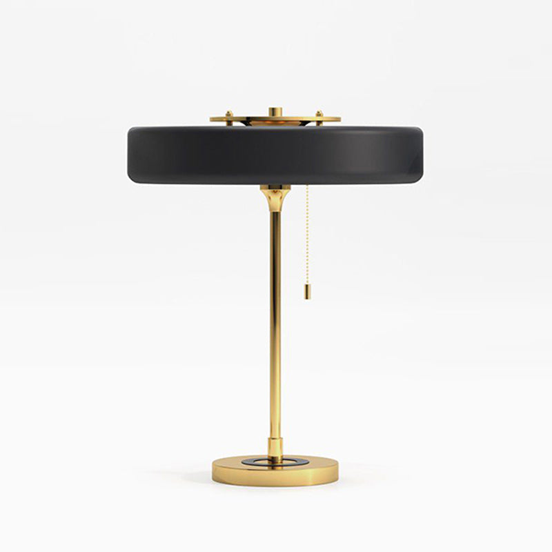 Revolve Iron & Acrylic Sculptural Table Lamp