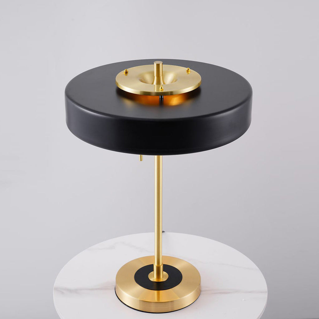 Revolve Iron & Acrylic Sculptural Table Lamp