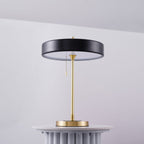 Revolve Iron & Acrylic Sculptural Table Lamp