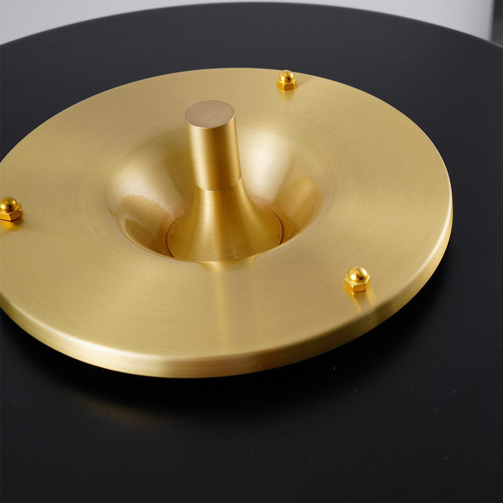 Revolve Iron & Acrylic Sculptural Table Lamp