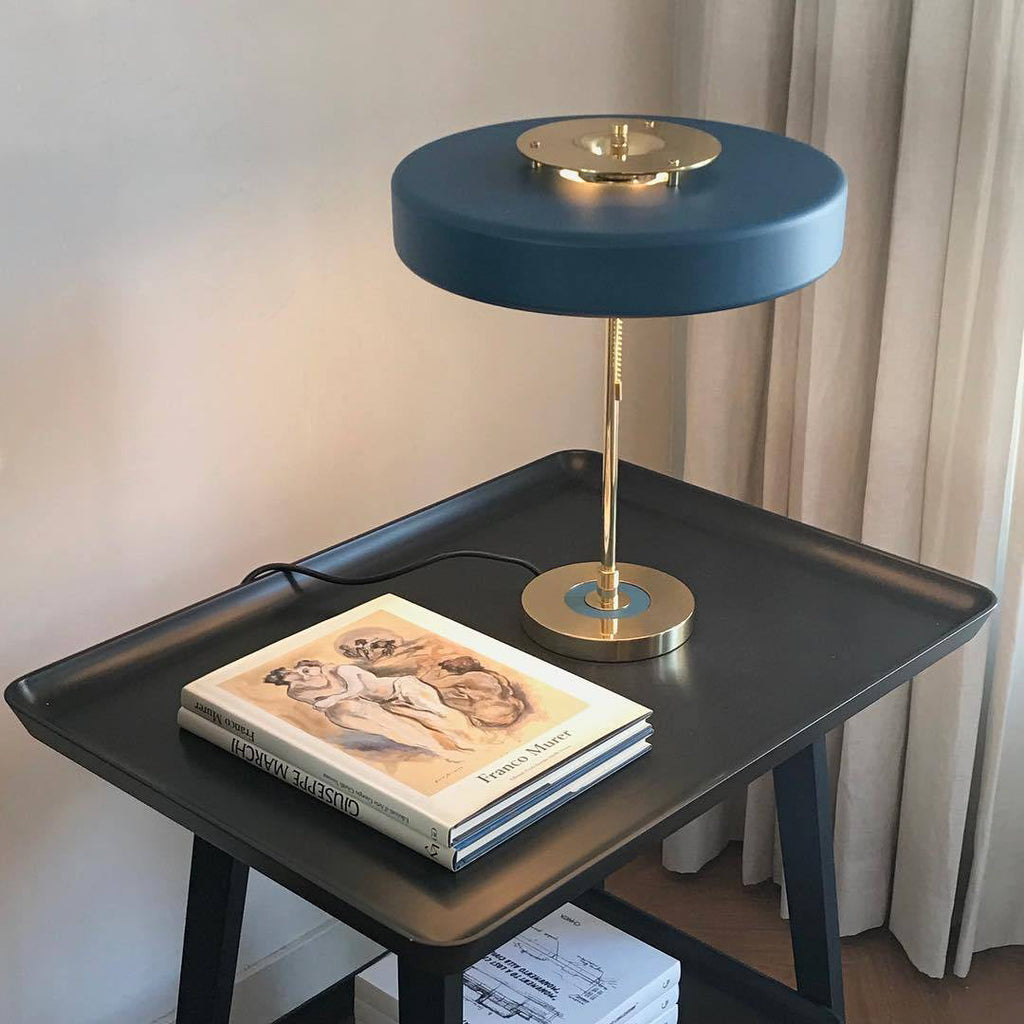 Revolve Iron & Acrylic Sculptural Table Lamp