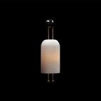 Bertha Fluted Milk-Glass Wall Lamp