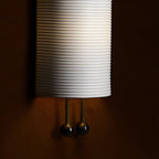Bertha Fluted Milk-Glass Wall Lamp