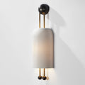 Bertha Fluted Milk-Glass Wall Lamp