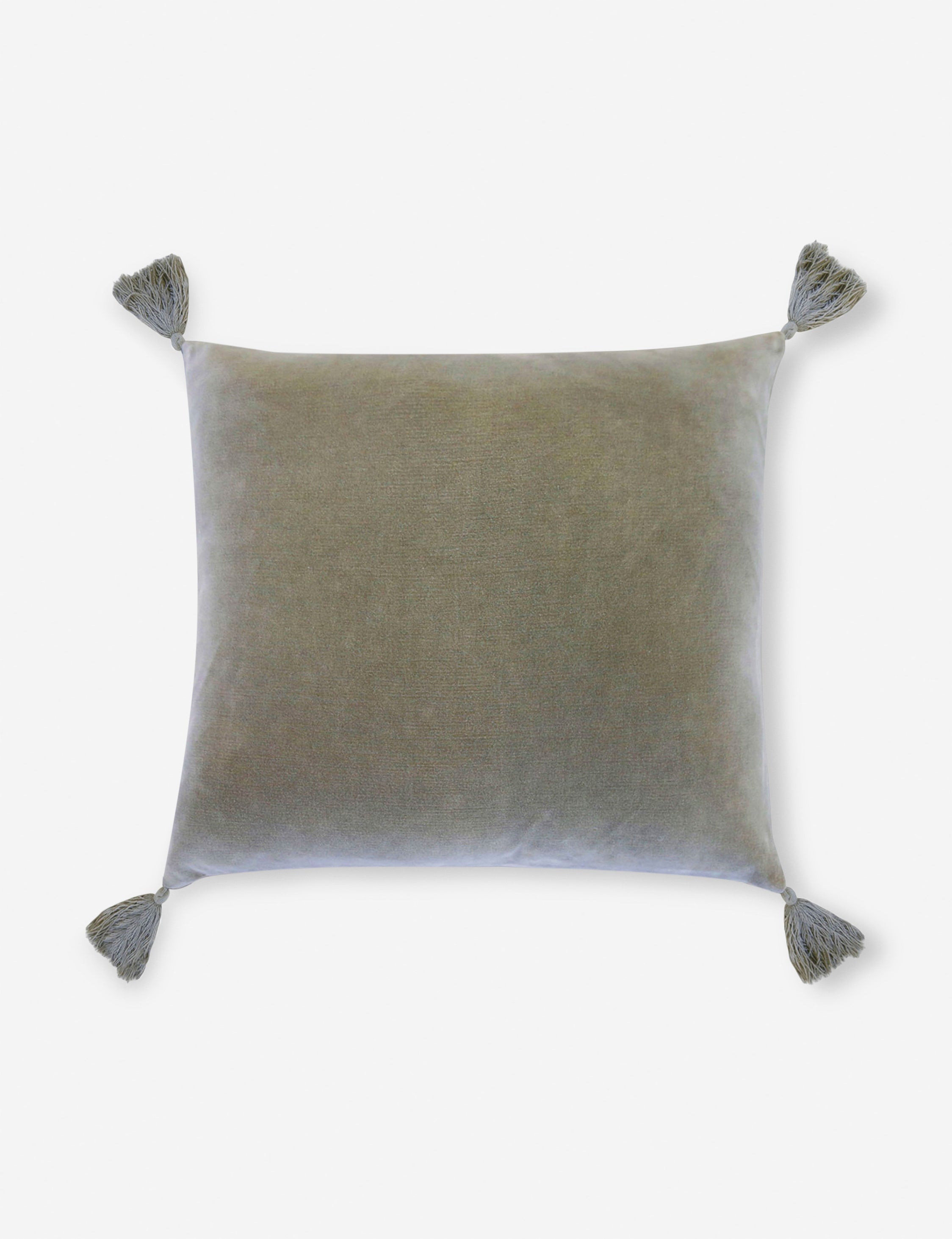 Bela Velvet Pillow | Soft with Corner Tassels