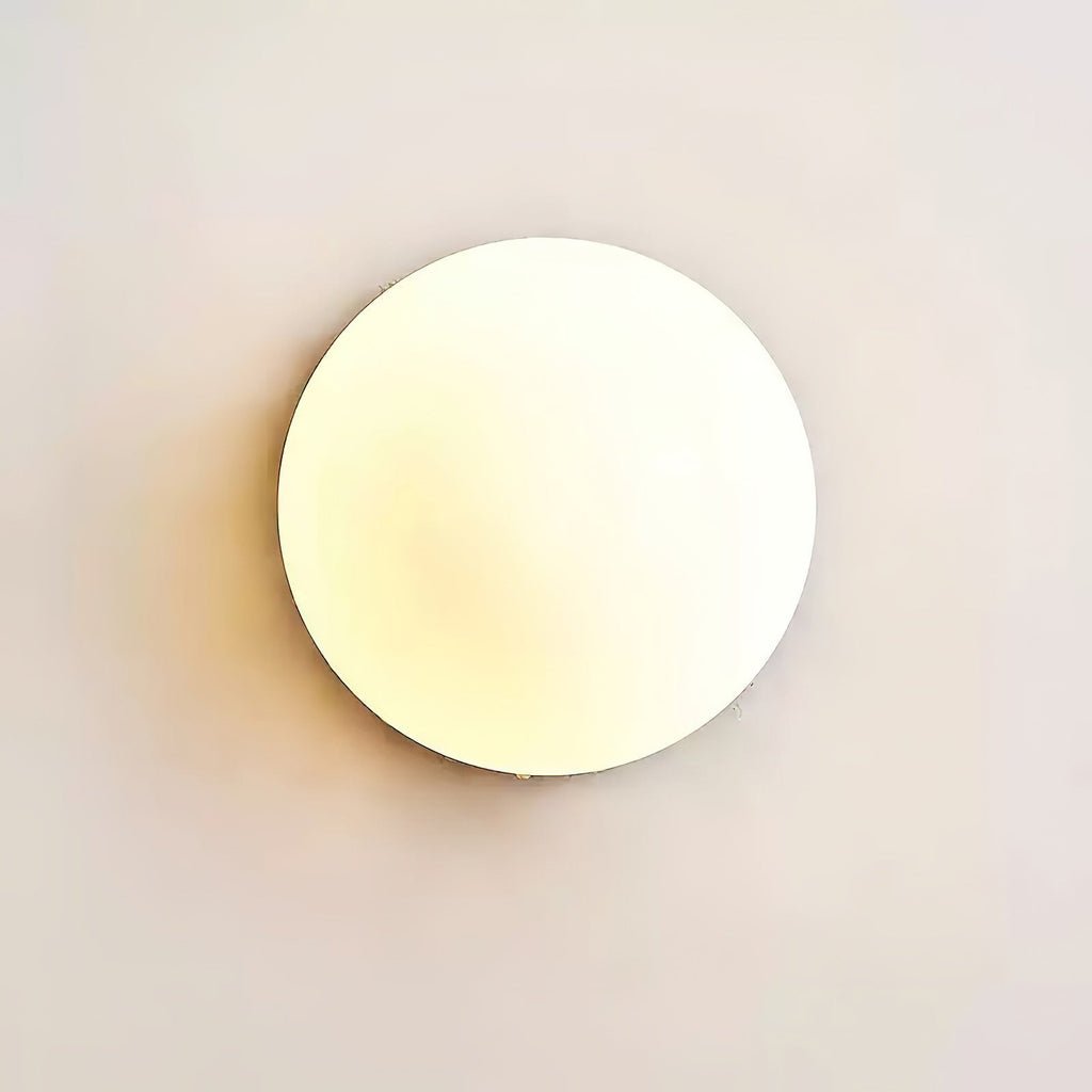 Bianca Travertine & Wood Ceiling Light