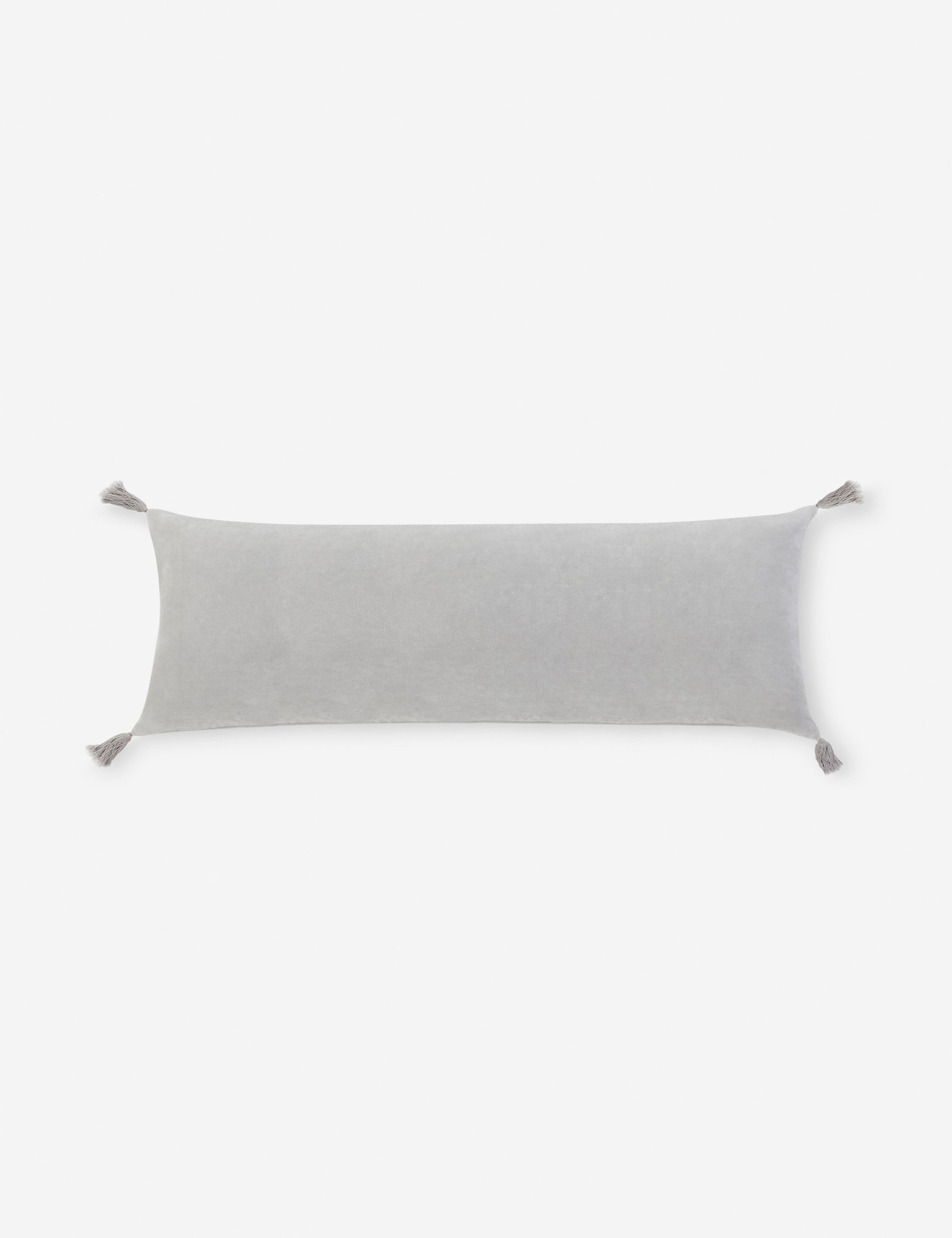 Bela Velvet Pillow | Soft Fabric with Corner Tassels