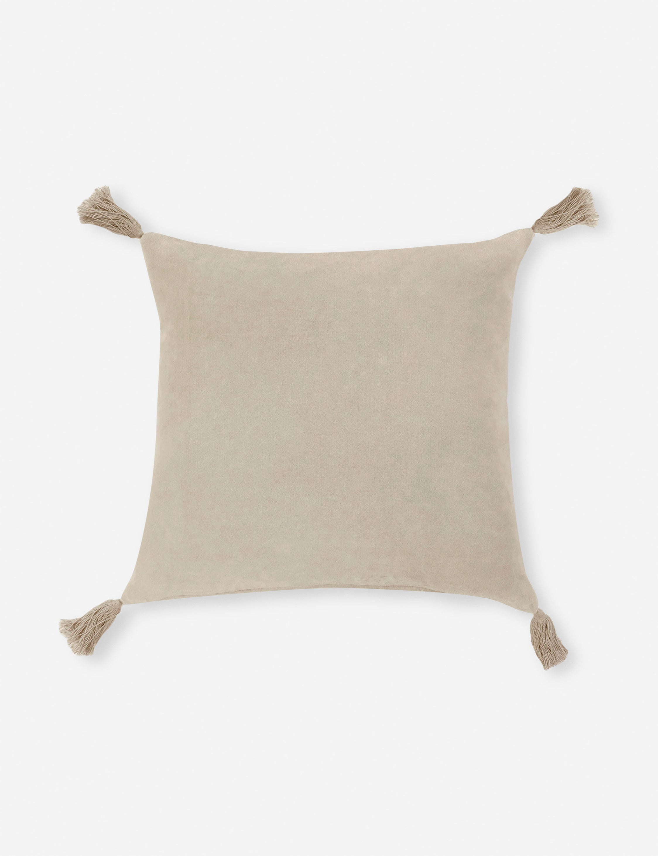 Bela Velvet Pillow | Soft with Corner Tassels