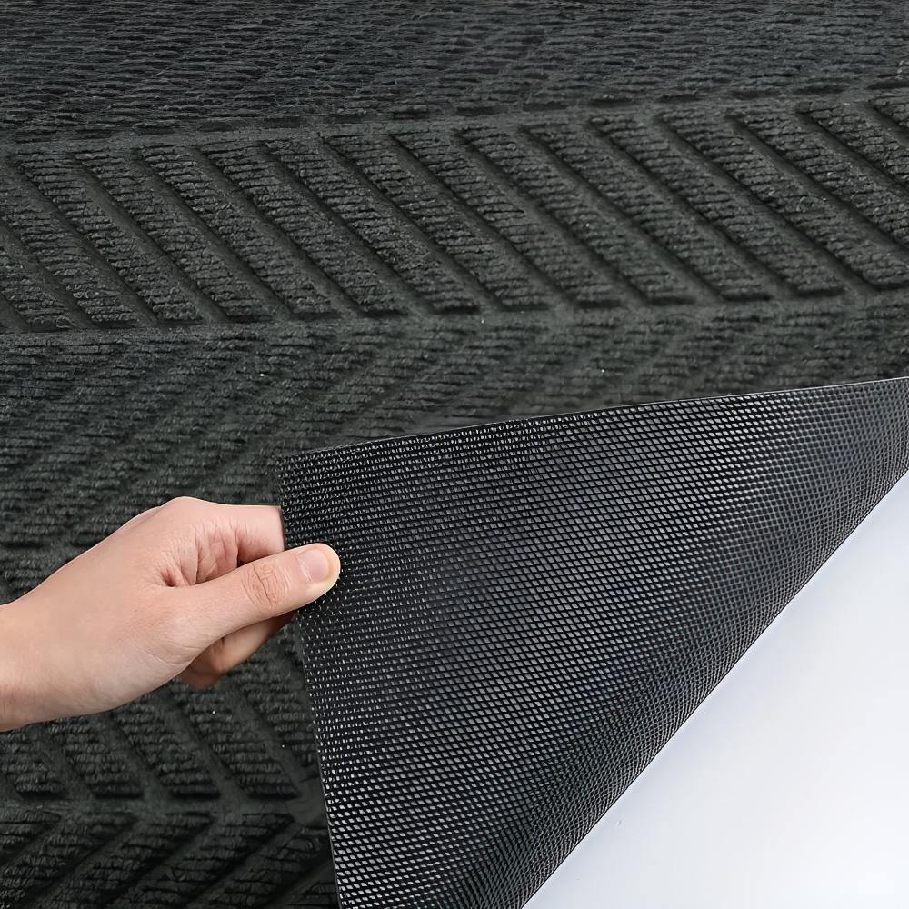 BildenWechsel: modern doormat with geometric pattern – durable, easy to care for & safe for indoor & outdoor areas