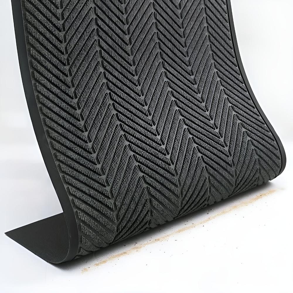 BildenWechsel: modern doormat with geometric pattern – durable, easy to care for & safe for indoor & outdoor areas