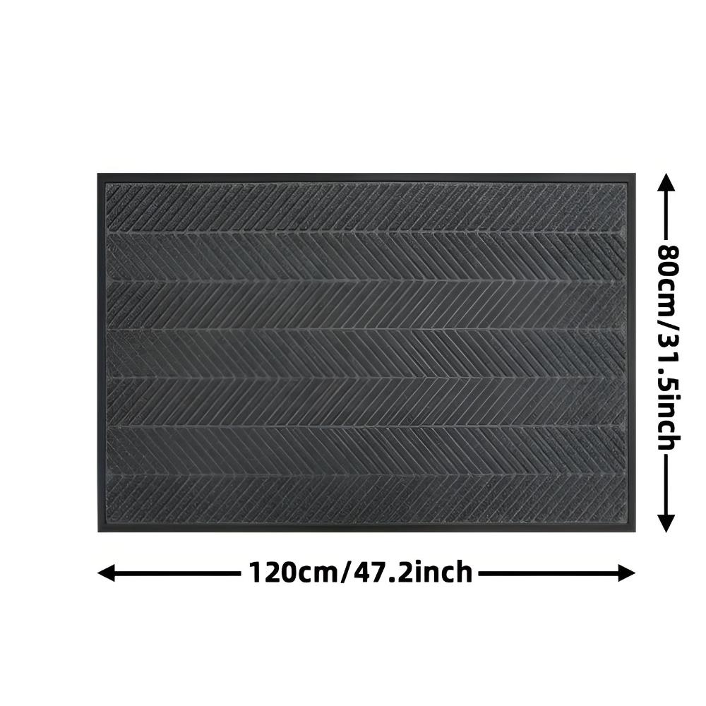 BildenWechsel: modern doormat with geometric pattern – durable, easy to care for & safe for indoor & outdoor areas