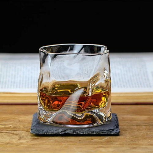 Bento Whisky Glass | Heat-resistant, Unique Washi Texture