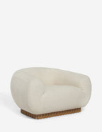 Bela Accent Chair | Bouclé Upholstery, Plush Comfort