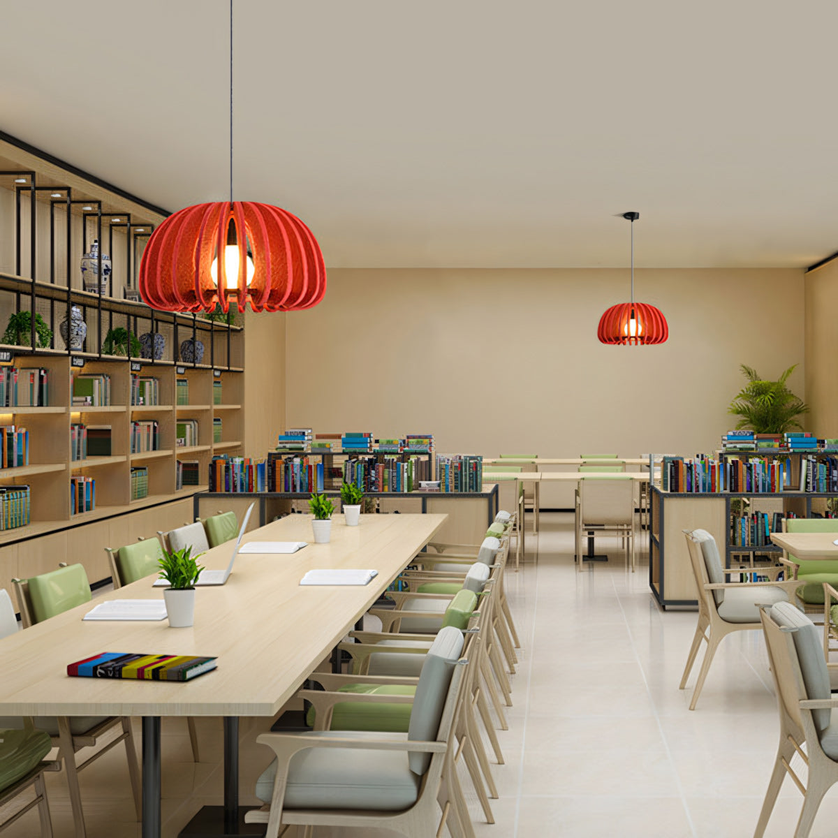 Birdcage Acoustic Felt Pendant Lamp