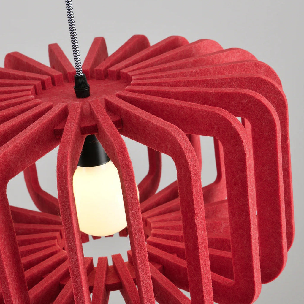 Birdcage Acoustic Felt Pendant Lamp