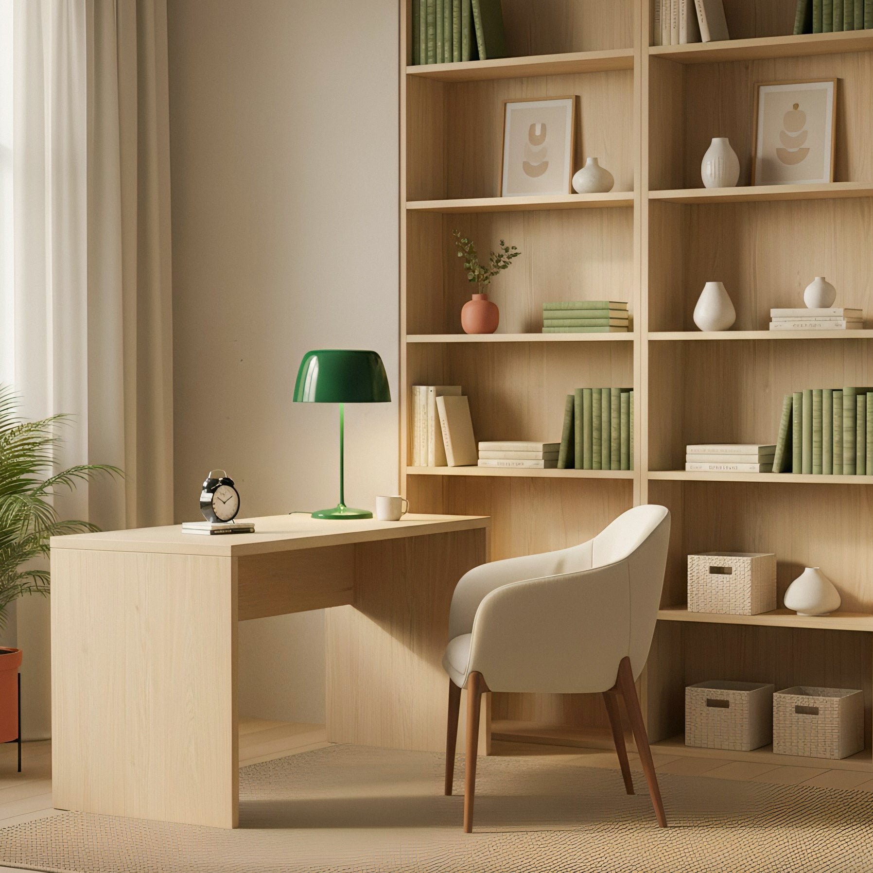 Bittel Sleek Iron Table Lamp