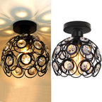 Bela Ceiling Lamp | Compact Crystal Light Pattern
