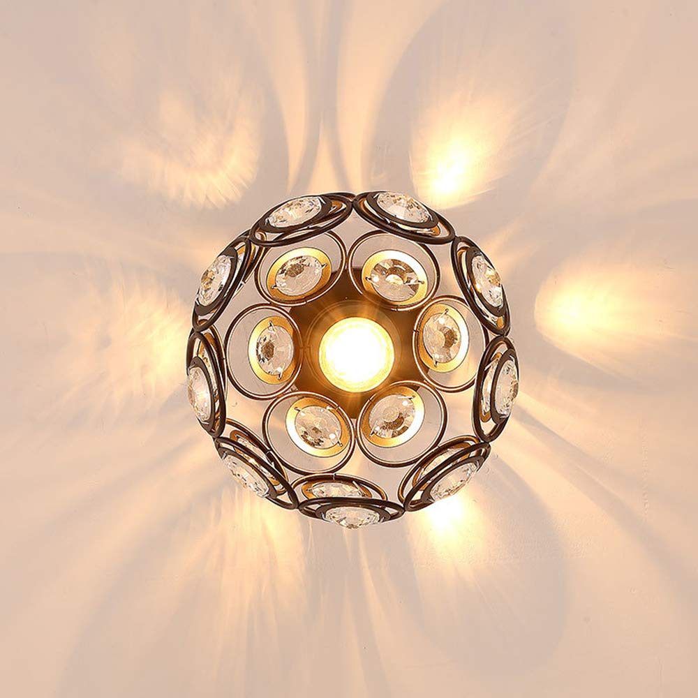 Bela Ceiling Lamp | Compact Crystal Light Pattern