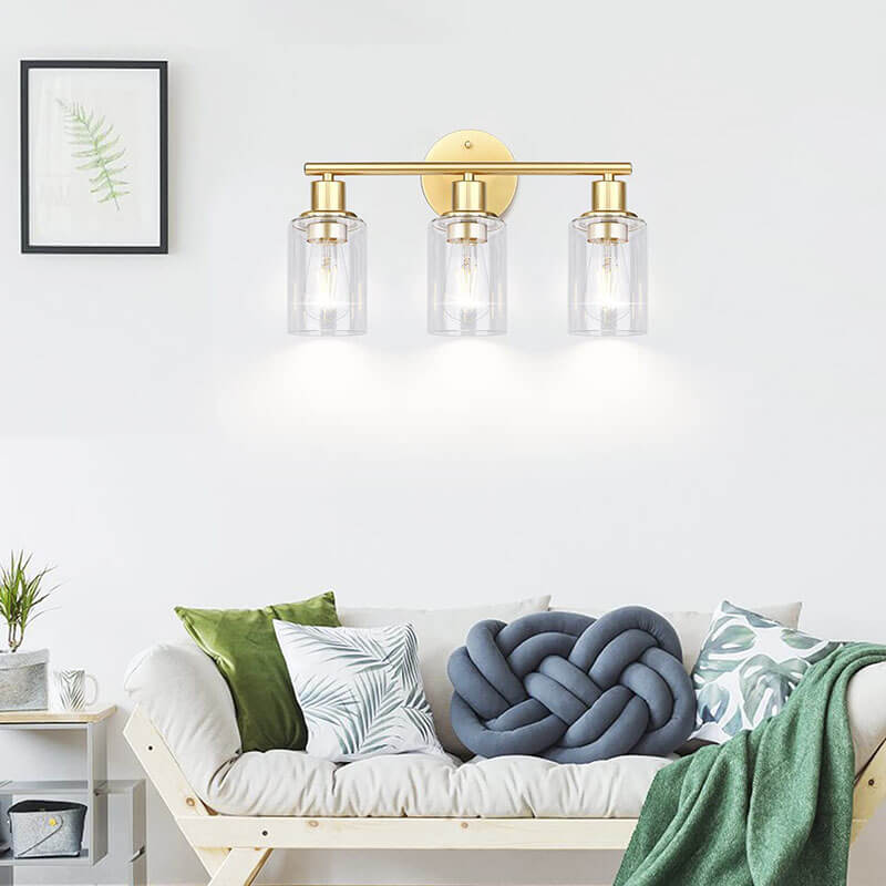 Retro Wall Sconce Light Fixture Versatile Reversible Mount