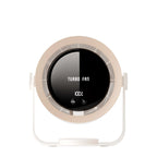Bladeless Fan Portable LED Display Compact Air Circulator Design