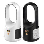 Bladeless Table Fan USB Rechargeable with 6 Speed Settings