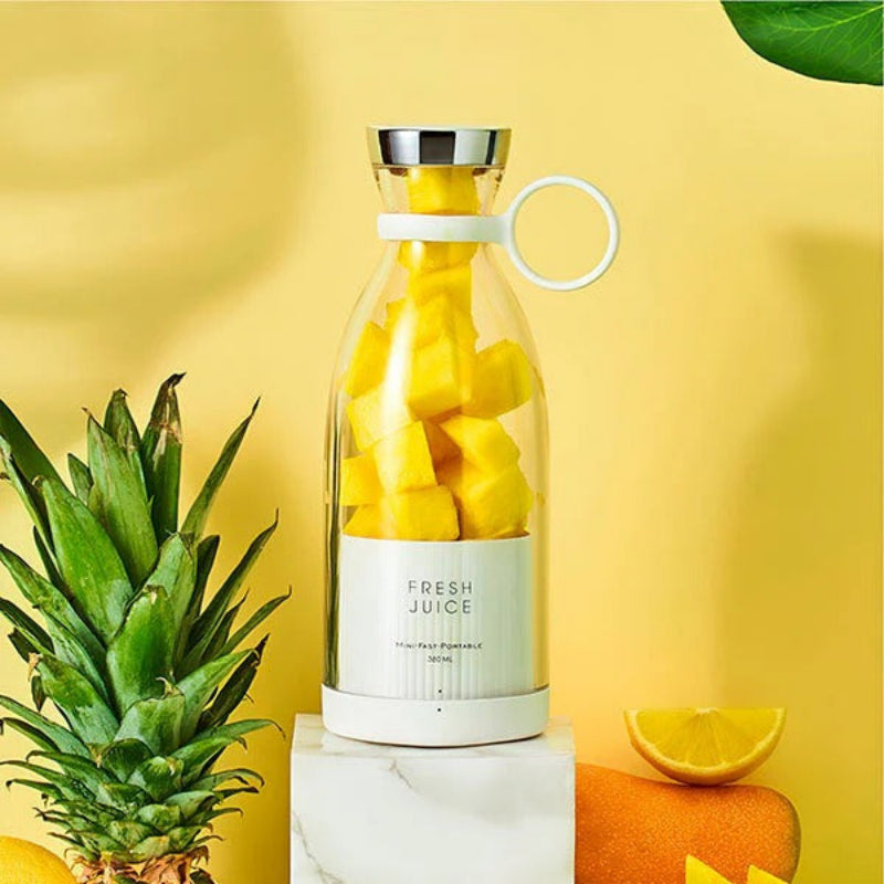 Blender Portable Rechargeable Stainless Steel Blades Single Serve USB