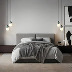 Blesslight Marble & Brass Globe Pendant Lamp