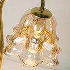 Blomst Floral Glass Candle Warmer Table Lamp
