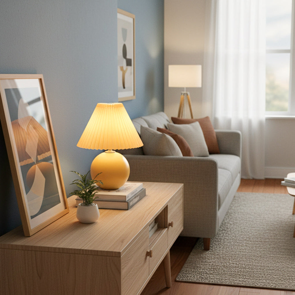 Bloom Spherical Ceramic Table Lamp