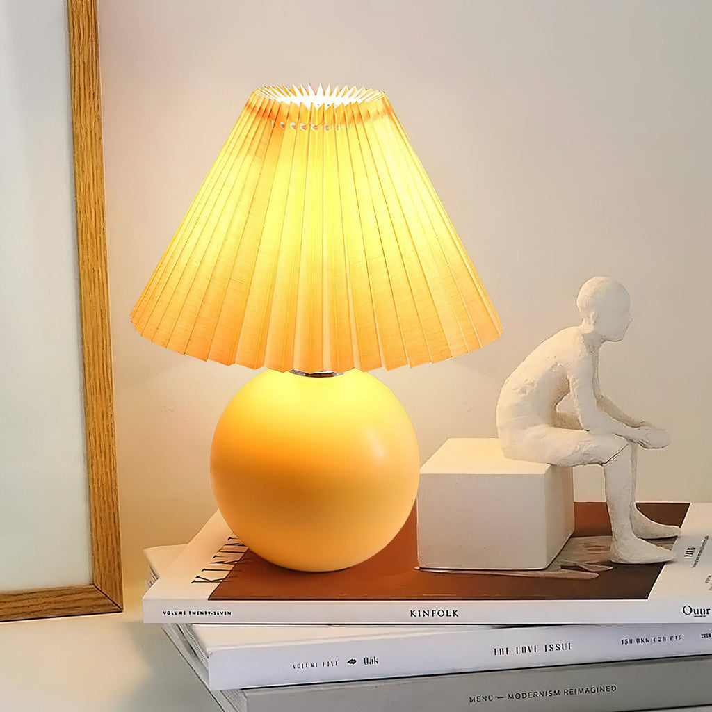 Bloom Spherical Ceramic Table Lamp