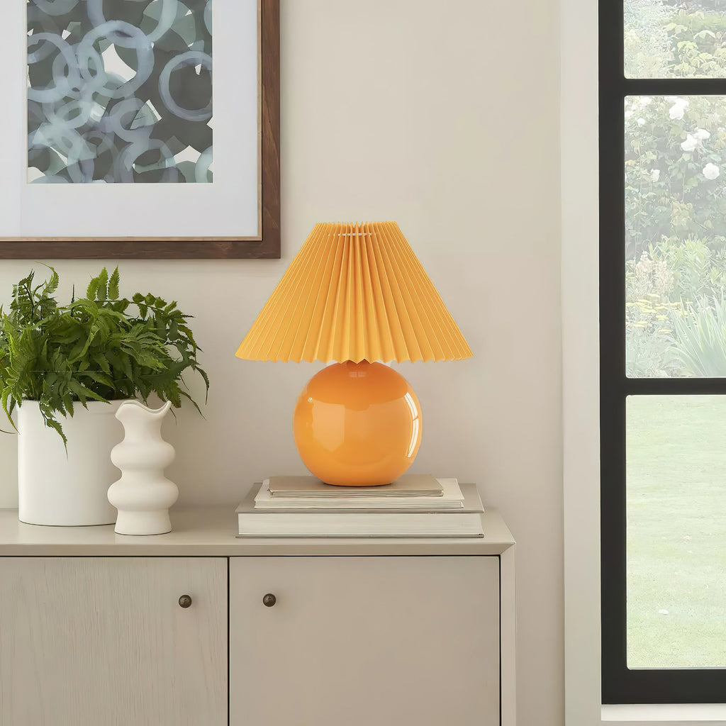 Bloom Spherical Ceramic Table Lamp