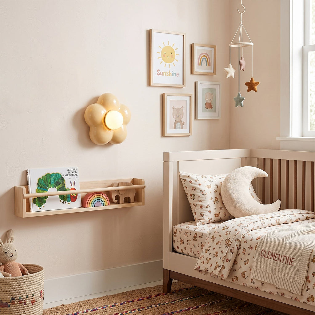 Blossom Pop-Art Flower Wall Sconce