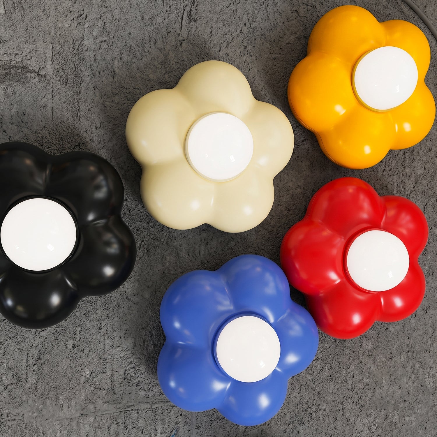 Blossom Pop-Art Flower Wall Sconce