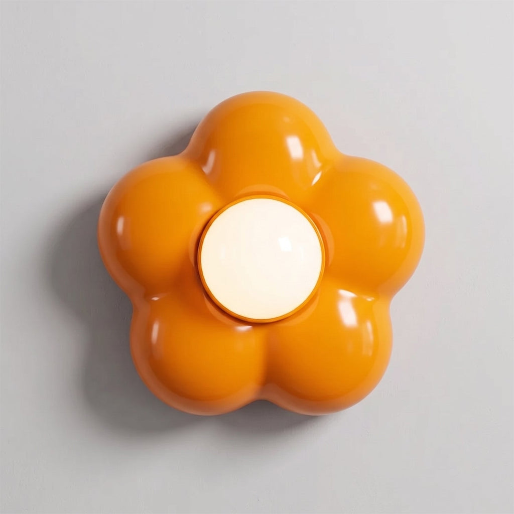 Blossom Pop-Art Flower Wall Sconce