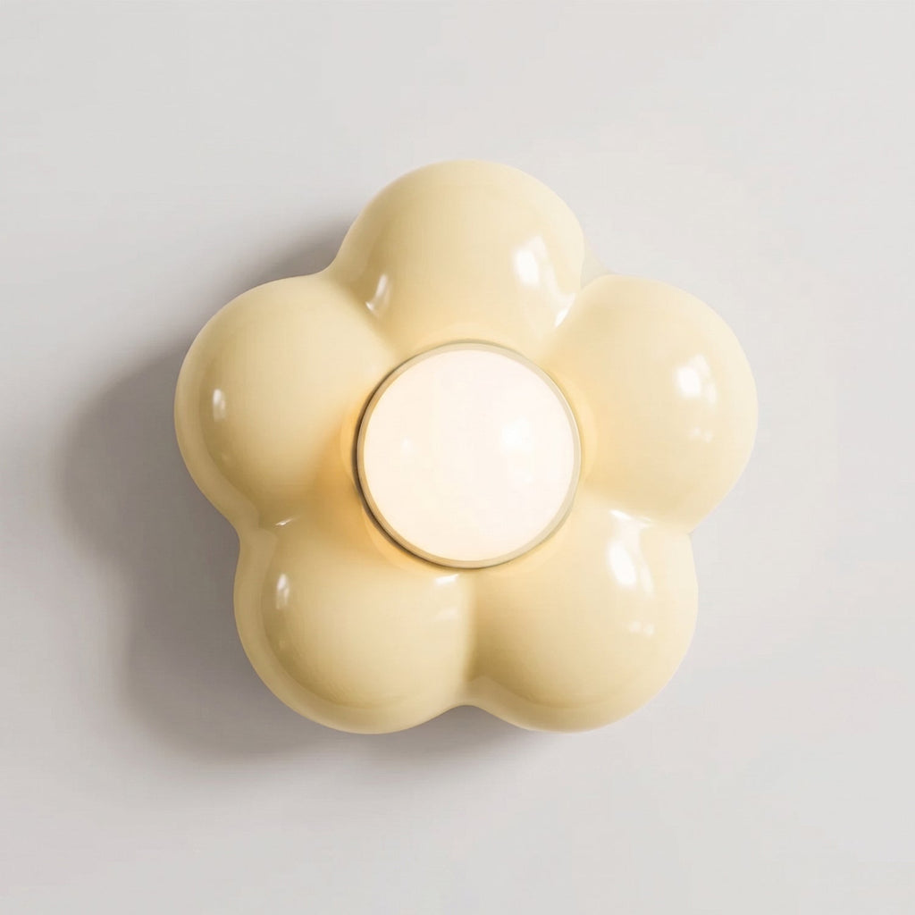 Blossom Pop-Art Flower Wall Sconce