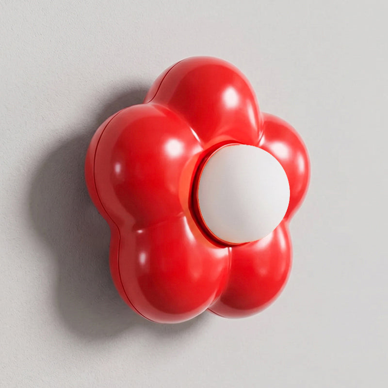 Blossom Pop-Art Flower Wall Sconce
