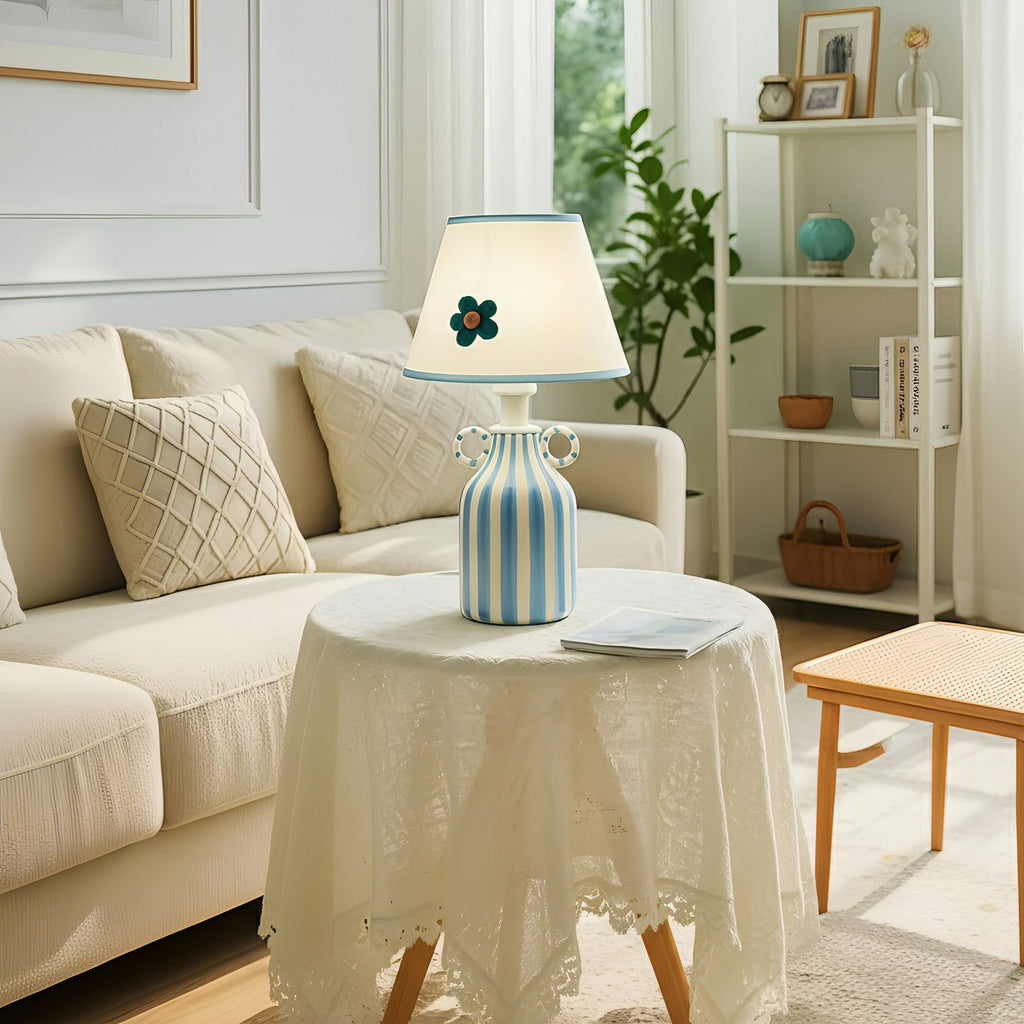 Blumelo Coastal Ceramic Table Lamp
