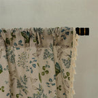 BlumenHauch: Boho-Style Curtain with Floral Pattern – Decorative & Functional for Living Room & Dining Room