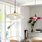 BlüteLicht: Floral Pendant Light in Modern Design for Dining Room & Living Room