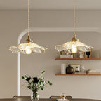 BlüteLicht: Floral Pendant Light in Modern Design for Dining Room & Living Room
